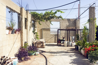 Rooftop in Dheisheh, Refugee camp, Palestine