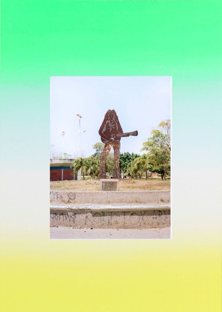 Shakira, born in Barranquilla in 1977, singer, songwriter, dancer, and record producer.
Statue erected outside the Metropolitano Roberto Meléndez Stadium, Barranquilla, Colombia.
