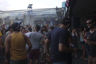 Rooftop party, Tel Aviv, Israel