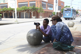 Workshop "Filmes por la paz" initiative of "Cine a la calle", Barranquilla 2015