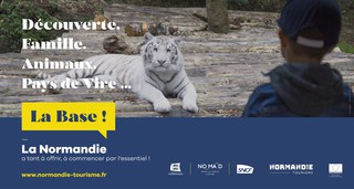Campagne de communication 2021 de Normandie Tourisme. Photo: Lucie Mach