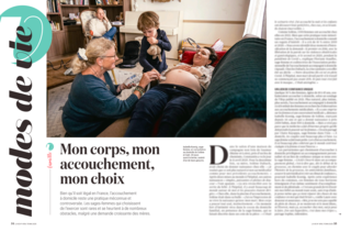 Lucie Mach pour La Vie, Mai 2025.